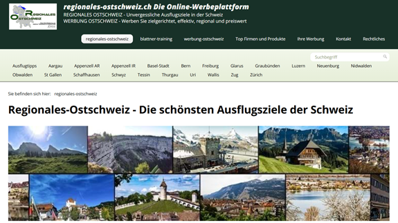 Re­gi­o­na­les-Ostschweiz - Die schönsten Ausflugsziele der Schweiz